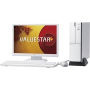 VALUESTAR(バリュースター) L VL150/TSW 19型ワイド液晶 HDD1TB DVDスーパーマルチドライブ Windows 8.1 ファインホワイト PC-VL150TSW