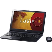LaVie(ラヴィ) S LS150/TS 15.6型ワイド液晶/HDD750GB/DVDスーパーマルチドライブ/Windows 8.1 Update 64ビット/スターリーブラック PC-LS150TSB