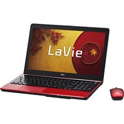 LaVie(ラヴィ) S LS550/TS 15.6型ワイド液晶/HHD1TB/ブルーレイディスクドライブ/Windows 8.1 Update 64ビット/ルミナスレッド PC-LS550TSR