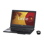 LaVie(ラヴィ) L LL750/TS 15.6型ワイド液晶/HDD1TB/ブルーレイディスクドライブ/Windows 8.1 Update 64ビット/クリスタルブラック PC-LL750TSB