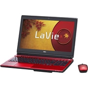 LaVie(ラヴィ) L LL750/TS 15.6型ワイド液晶/HDD1TB/ブルーレイディスクドライブ/Windows 8.1 Update 64ビット/クリスタルレッド PC-LL750TSR