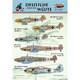 RSDRD72014 [模型用パーツ 1/72スケール 「砂漠上空のドイツ空軍」6機分(Bf-109×4、Bf-110×2、FW-190 A-4×1）]