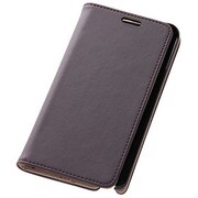 docomo GALAXY Note Edge SC-01G/au GALAXY Note Edge SCL24専用 エッジウィンドウ レザージャケット 合皮タイプ ダークブラウン RT-SC01GLBC1/DK
