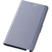 docomo GALAXY Note Edge SC-01G/au GALAXY Note Edge SCL24専用 レザージャケット スリム シルバー RT-SC01GSLC1/SV