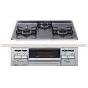 ビルトインコンロ LPガス対応 右強火 シルバー/クリアパールダークグレー PD-N57WV-60CD-R-LP