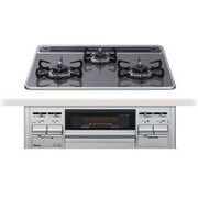 ビルトインコンロ 都市ガス対応 右強火 シルバー/クリアパールダークグレー PD-N57WV-60CD-R-13A
