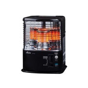 石油暖房 ストーブ (木造:7畳 コンクリート:9畳) タンク3.4L ブラック AKP-S245K