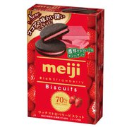 明治 リッチストロベリービスケット 6枚 [チョコレート]