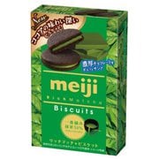 明治 リッチ抹茶ビスケット 6枚 [チョコレート]
