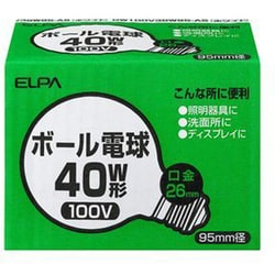 ヨドバシ.com - 朝日電器 ELPA エルパ GW100V38W95-AS [白熱電球