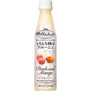 世界のKitchenから とろとろ桃のフルーニュ [果実果汁飲料 320mlPET×24本]