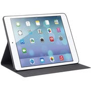 iPad Air 2 専用 レザーケース フリーアングル ブラック BSIPD14LBK