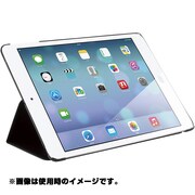 iPad Air 2 専用 レザーケース スタンド機能 ブラック BSIPD14LFBK