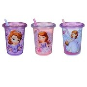 ファンファンパーティ ストローカップ ちいさなプリンセス ソフィアセット [キャラクターグッズ]