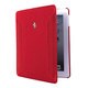 iPad Air専用ブックタイプ本革ケース Ferrari F12 Leather Folio Case レッド FEF12FCD5RE