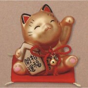 CT7376 [人招き猫 金]