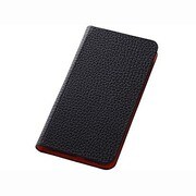 ARROWS NX F-02G ブックカバータイプ レザージャケット 本革タイプ ブラック RT-F02GLBC2/B
