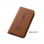 ARROWS NX F-02G ワンピース ブックカバータイプ レザージャケット 合皮タイプ ルフィ RT-OF02GE/LF