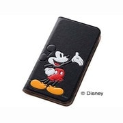 ARROWS NX F-02G ディズニー ポップアップ ブックカバータイプ レザージャケット 合皮タイプ ミッキー RT-DF02GJ/MK