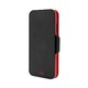 IPC647WALLETBLK1 [iPhone 6 BI-COLOR WALLET 3 CARD POCKETS BLACK RED]