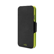 IPC647WALLETBLK2 [iPhone 6 BI-COLOR WALLET 3 CARD POCKETS BLACK GREEN]