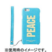 TR-KHIP144-PE [KATHARINE HAMNETT LONDON×Simplism カードポケットケース Card Pocket Case for iPhone 6/6s Peace]