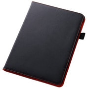 iPad Air 2用 フラップタイプタイプ・レザージャケット 合皮 ブラック RT-PA6LC1-B