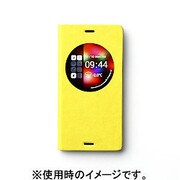 AA400226 [Z-View Dolomites Diary Lime Yellow Xperia用ケース]