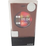 AA400316 [Z-View Toscana Diay Brown Xperia用ケース]