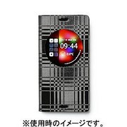 AA400230 [Z-view Mono Check Diary Black Xperia用ケース]