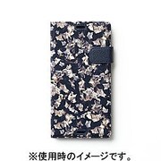 AA400279 [LIBERTY Diary Ivy Navy Xperia用ケース]