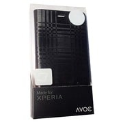 AA400277 [Mono Check Diary Black Xperia用ケース]