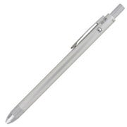 就活ボールペン3way M 0.5mm/0.7mm/1.0mm黒インク シルバー 16-0129-219