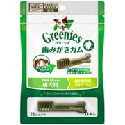グリニーズプラス 歯みがき専用ガム 生後6ヶ月からの成犬用 [犬用おやつ 6本入 超小型犬用 体重2～7kg]