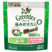 グリニーズプラス 生後6ヶ月からの成犬用 [犬用おやつ 60本入 超小型犬用 ミニ 1.3～4kg]