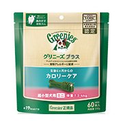 グリニーズプラス カロリーケア 超小型犬用 ミニ 体重1.3~4kg 60本入