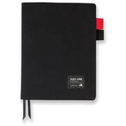 フレックスリンク カバーノート セミ A5 ブラック CN011BK