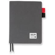 フレックスリンク カバーノート セミ A5 ダークグレー CN011DG