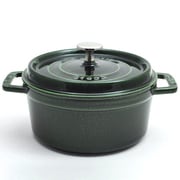 ラウンドココット 24cm バジルグリーン 並行輸入品 1102485