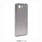 BSMPSO02GKSCBK [Xperia Z3 Compact SO-02G専用 ソフトケース 液晶保護フィルム付 クリアブラック]