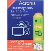 Acronis True Image 2015 for PC and Mac 3台 [Windows/Mac用ソフト]