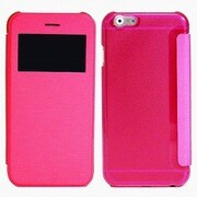 IQ-IP6PKO-PK [iPhone 6 Plus 小窓付き横開きケース ピンク]
