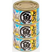マルウオ とろ [猫用 かつお まぐろ しらす入り 3缶]