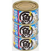 マルウオ [猫用 かつお まぐろ かつお節入り 3缶]