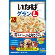 グラン L [犬用 7歳からの鶏レバー入りとりささみ 5つの野菜プラス 200g]