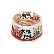 本格だし [猫用 まぐろ かにかま エビ入り 80g]