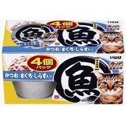 マルウオカップ [猫用 白身のせ かつお まぐろ しらす入り 80g×4個パック]
