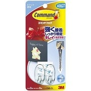 コマンドフック クリア Sサイズ フック2個・タブS6枚入り CMSCL