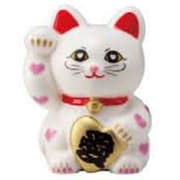 招きねこ ハート 中 SAN2290