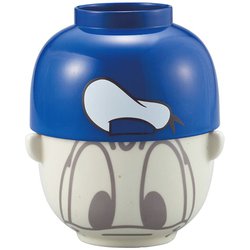 ディズニー 汁椀＆茶碗セット大 ドナルド帽子 SAN2307-3